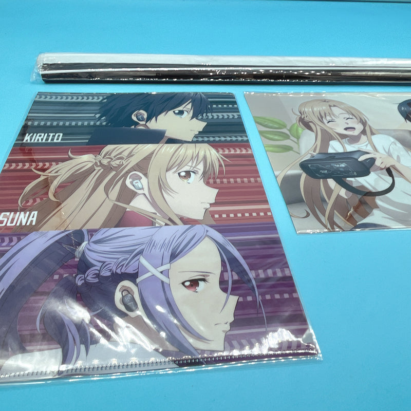 Sword Art Online 3-Piece Set (Clear File & Tapestry)