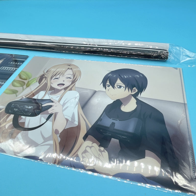 Sword Art Online 3-Piece Set (Clear File & Tapestry)