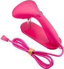 Clothes Steamer Iron Disinfecting, Deodorizing, Ultra Light IST-RD (Cherry Pink)