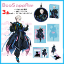 Set discount BobSappAim 3-piece set (wireless charger, A4 clear file, acrylic  (New, from Japan)