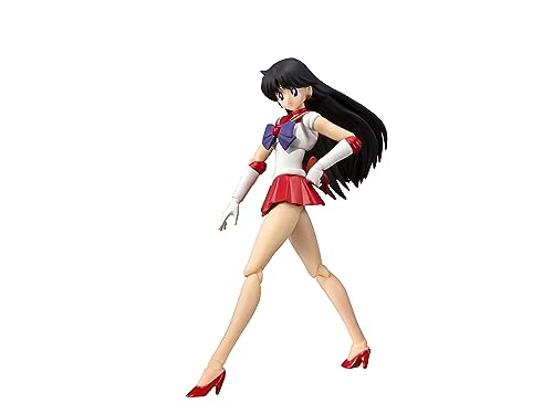 BANDAI SPIRITS S.H.Figuarts Sailor Moon Sailor Mars -Animation Color Edition- (Resale version) Approx. 140mm PVC&ABS painted movable figure