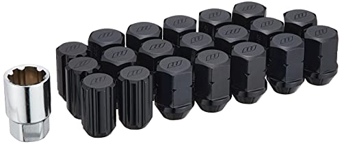 WORK (work) Lightweight lock nut set RS Nut Black 21HEX M12 × P1.25 Total length 34mmWORKRSNUT-BK125