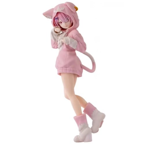 reijax Zero -Starting Life in Another World- FIGURIZM Rem Figure Remram Emilia Heterochromatic Parka Suit Figure Model (Silver Color)