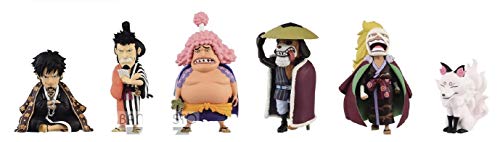 One Piece World Collectable Figure Wano Country 8 All 6 Types Set