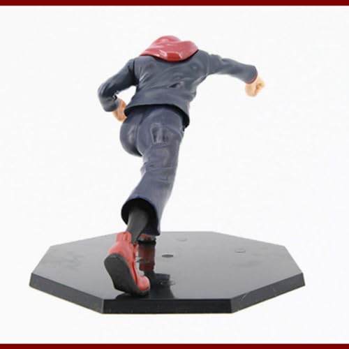 BoayDar Jujutsu Kaisen Badge Hanayashiki Kaitama Tamaori Natsuyu Ketsu Megumi Fushiguro Yuhito Kojo Toge Inumaki Nobara Kugisaki Gojo Satoru Figure ABS&PVC Painted Figure 11cm Yuji Kojo B