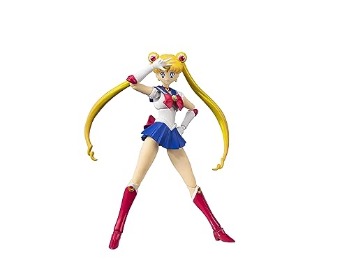 BANDAI SPIRITS S.H.Figuarts Sailor Moon Sailor Moon -Animation Color Edition- (Resale version) Approx. 140mm PVC&ABS painted movable figure