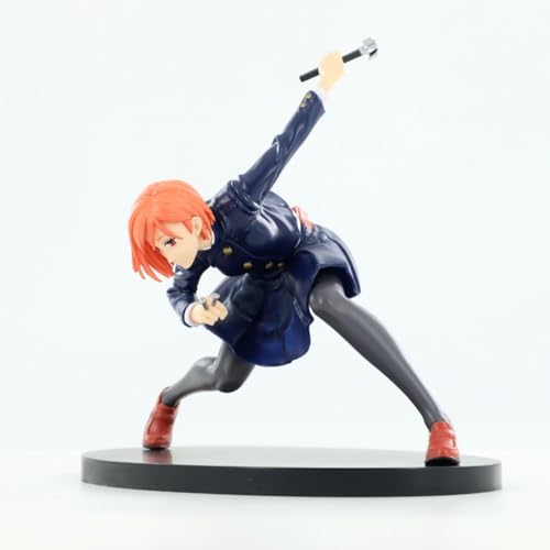 BoayDar Jujutsu Kaisen Badge Hanayashiki Kaitama Tamaori Natsuyu Ketsu Megumi Fushiguro Yuhito Kojo Toge Inumaki Nobara Kugisaki Satoru Gojo Figure ABS&PVC Pre-painted Kaitama/Tamaori Figure 15cm Kugisaki Nobara