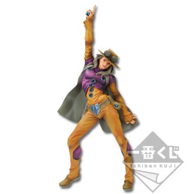 Ichiban Kuji JoJo's Bizarre Adventure Part 7 Steel Ball Run B Prize Gyro Zeppeli Figure