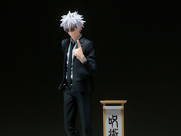 Gojo Satoru figure Jujutsu Kaisen diorama figure Gojo Satoru suit ver figure Gojo Satoru manzai ver official