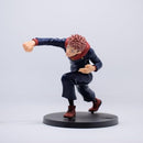 BoayDar Jujutsu Kaisen Badge Hanayashiki Kaitama Tamaori Natsuyu Ketsu Megumi Fushiguro Yuhito Kojo Toge Inumaki Nobara Kugisaki Gojo Satoru Figure ABS&PVC Painted Figure 11cm Yuji Kojo B