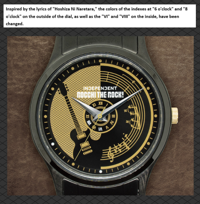 CITIZEN Wristwatch INDEPENDENT Bocchi the Rock! Japan Anime Limited Edition KM341851
