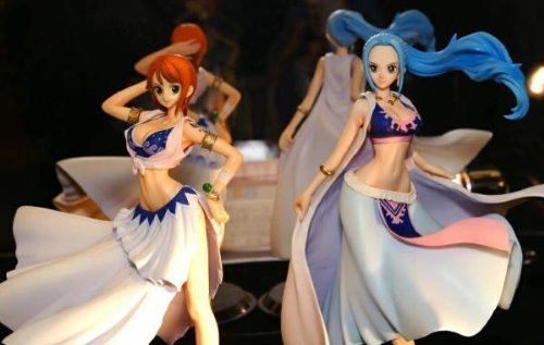 One Piece DX GIRLS SNAP COLLECTION1 Nami, Vivi all 2 types set