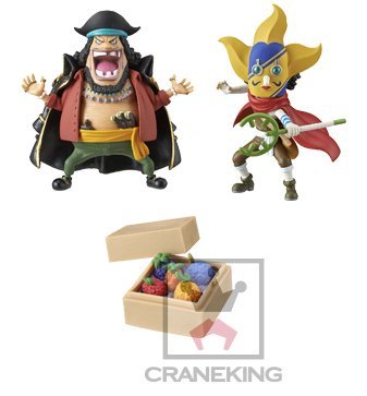 One Piece World Collectable Figure Request Selection 3 Types Set [Marshall D. Teach/Sogeking/Devil Fruit Assortment]