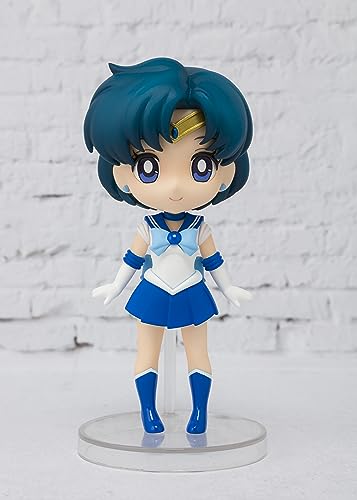 BANDAI SPIRITS Figuarts mini Sailor Moon Sailor Mercury (resale version) approx. 90mm PVC&ABS painted movable figure