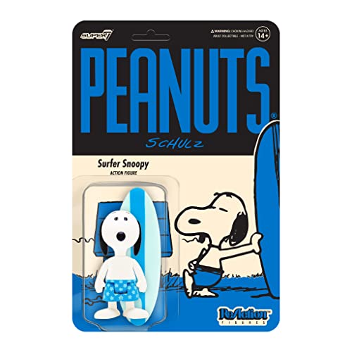 Peanuts W5 SNOOPIES Surfer Snoopy Reaction Figure RE-PNUTW05-SUS-01