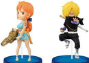 One Piece World Collectable Figure WANOKUNI STYLE2 2 types set Nami Sanji