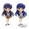 Movie version Sailor Moon Eternal Q posket Rei Hino all 2 types set Qposket A color B color Rei Hino figure cupos