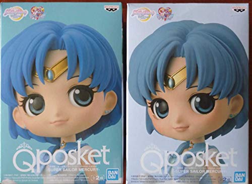 [Normal/Pastel] All 2 types Movie version Sailor Moon Eternal Q posket SUPER SAILOR MERCURY Sailor Mercury