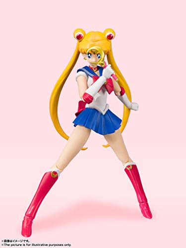 BANDAI SPIRITS S.H.Figuarts Sailor Moon Sailor Moon -Animation Color Edition- (Resale version) Approx. 140mm PVC&ABS painted movable figure