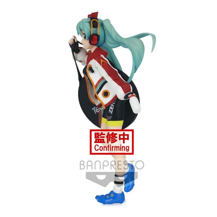 ESPRESTO est Prints & Texture Hatsune Miku Racing Miku 2020 Team Figure