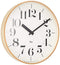 Remnos Hanging Clock Analog Wooden Frame Large WR-0401 L