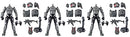 Sodo Kamen Rider Saber Book2 & Sodo Kamen Rider Zero One [Assorted 6-piece set (11. Battle Magia Body (3 pieces)/12. Battle Magia Armor (3 pieces))]