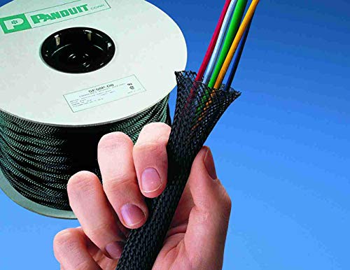 Pand wit cable coating braided sleeve net chubby black SE25PFR-TR0