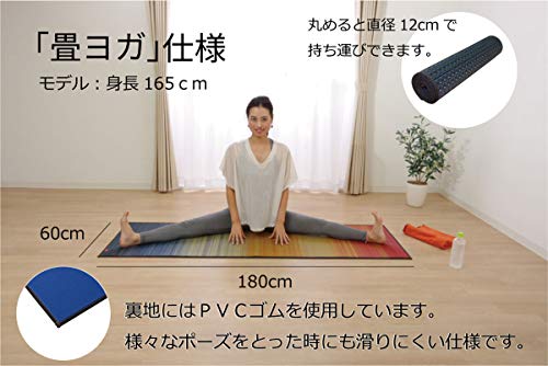 Yoga instructor official yoga mat "tatami yoga" Joy RE (