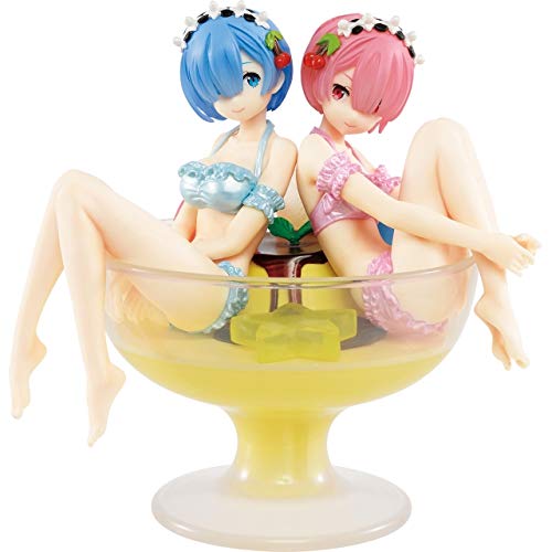 Ichiban Kuji Re:ZERO Starting Life in Another World- Sweet spring has arrived! Where do you start eating Last One Prize Rem & Ram Figure Last One ver