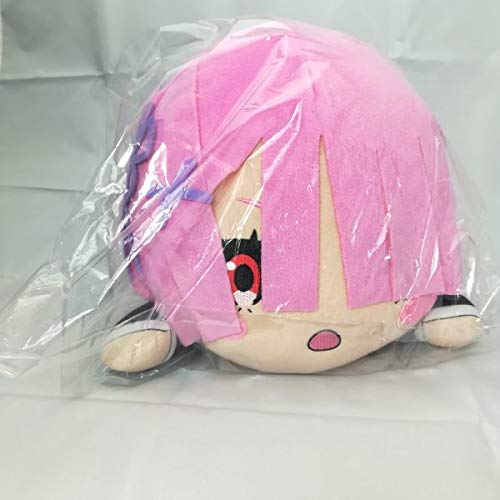 Re: Life in a Different World from Zero Mega Jumbo Nesoberi Plush Toy Ram Kunoichi Ver. Ram Re:Zero Figure Figure Rem Rem