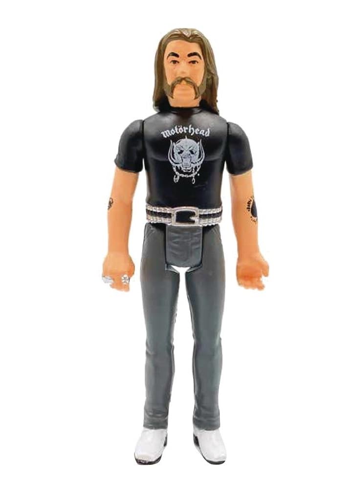 Motorhead Lemmy Killmister Re Action Figure Lemmy MOTORHEAD Super7 Genuine TOY