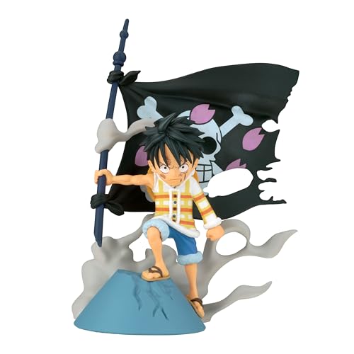 One Piece World Collectable Figure Log Stories Luffy