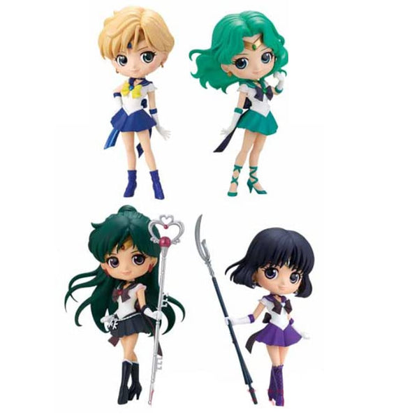 Movie version "Sailor Moon Eternal" Q posket Encore-4 Guardians of the Outer Planets- All 4 types set