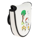 Uplake head cover H-160 Putter cover Snoopy & gallery (D type) H-160 White