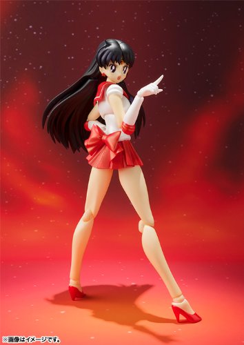 S.H.Figuarts Sailor Moon Sailor Mars -Animation Color Edition- Approx. 140mm ABS&PVC painted movable figure