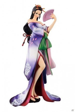 Ichiban Kuji One Piece Blooming Glossy Straw Emaki B Prize Splendid Robin Figure 1 type in total