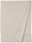 Imabari crested towel blanket (wooden box) Kurishima Strait Wave Wen Beige IM8038-BE