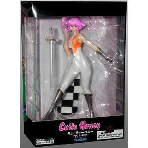 Story picture figure! Cutie Honey PVC Figure Re-paint ver. (Japan import)