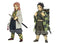 Kizuna Sou Figure Shukuno Type All 2 Types Set Full Complete Sabito/Kamado Tanjiro Sepia Color Ver.