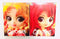 Q posket Kano Sisters Fabulous Qposket Kyoko Kano Mika Kano Red Dress Set