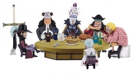 Ichiban Kuji Figure Selection One Piece ~Seven Warlords of the Sea~ Last One Prize World Collectable Figure Sacred Place MariejoisTable SetPrize