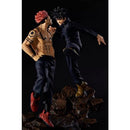 BoayDar Jujutsu Kaisen GK Megumi Fushiguro Double Sided Sukuna Yujin Kojou Satoru Gojo Kugisaki Nobara Combat Set Figure Made of ABS&PVC Pre-painted Kaidama/Tamaori Figure 20cm Double sided Sukunade