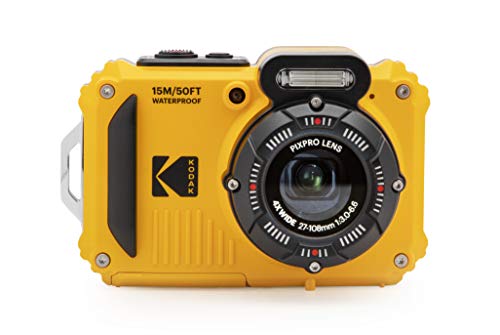 Kodak Compact Digital Camera PIXPRO WPZ2 Waterproof Dustproof Shockproof Yellow