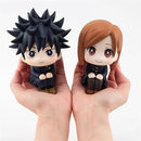 BoayDar figma Rukup Nendoroid Jujutsu Kaisen Figure Q version Yuji Kojo, Satoru Gojo, Kei Fushikuro, Bara Kugisaki Figure Goods 10cm Set of 2 C