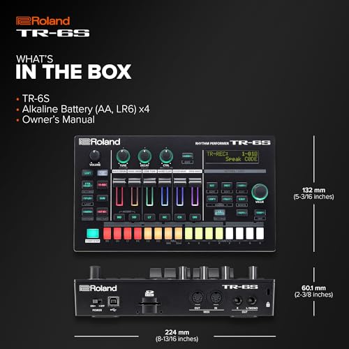 Roland Roland/TR-6S 6 Truck Compact Rhythm Machine