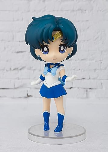 BANDAI SPIRITS Figuarts mini Sailor Moon Sailor Mercury (resale version) approx. 90mm PVC&ABS painted movable figure