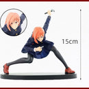 BoayDar Jujutsu Kaisen Badge Hanayashiki Kaitama Tamaori Natsuyu Ketsu Megumi Fushiguro Yuhito Kojo Toge Inumaki Nobara Kugisaki Satoru Gojo Figure ABS&PVC Pre-painted Kaitama/Tamaori Figure 15cm Kugisaki Nobara