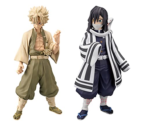 Demon Slayer: Kimetsu no Yaiba FigureKizuna no Sou Shugo Type All 2 types set Miya Fushikawa Sepia color ver. / Iguro Obanai