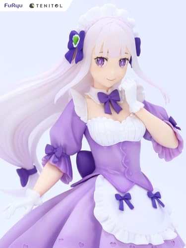 Furyu Re: Life in a Different World from Zero TENITOL Yumekawa Maid Emilia Height approx. 215mm Non-scale ATBC-PVC Painted Complete Figure