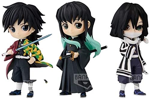 Demon Slayer: Kimetsu no Yaiba Q posket petit vol.3 Giyu Tomioka Muichiro Tokito Iguro Kobanai 3 types set Banpresto